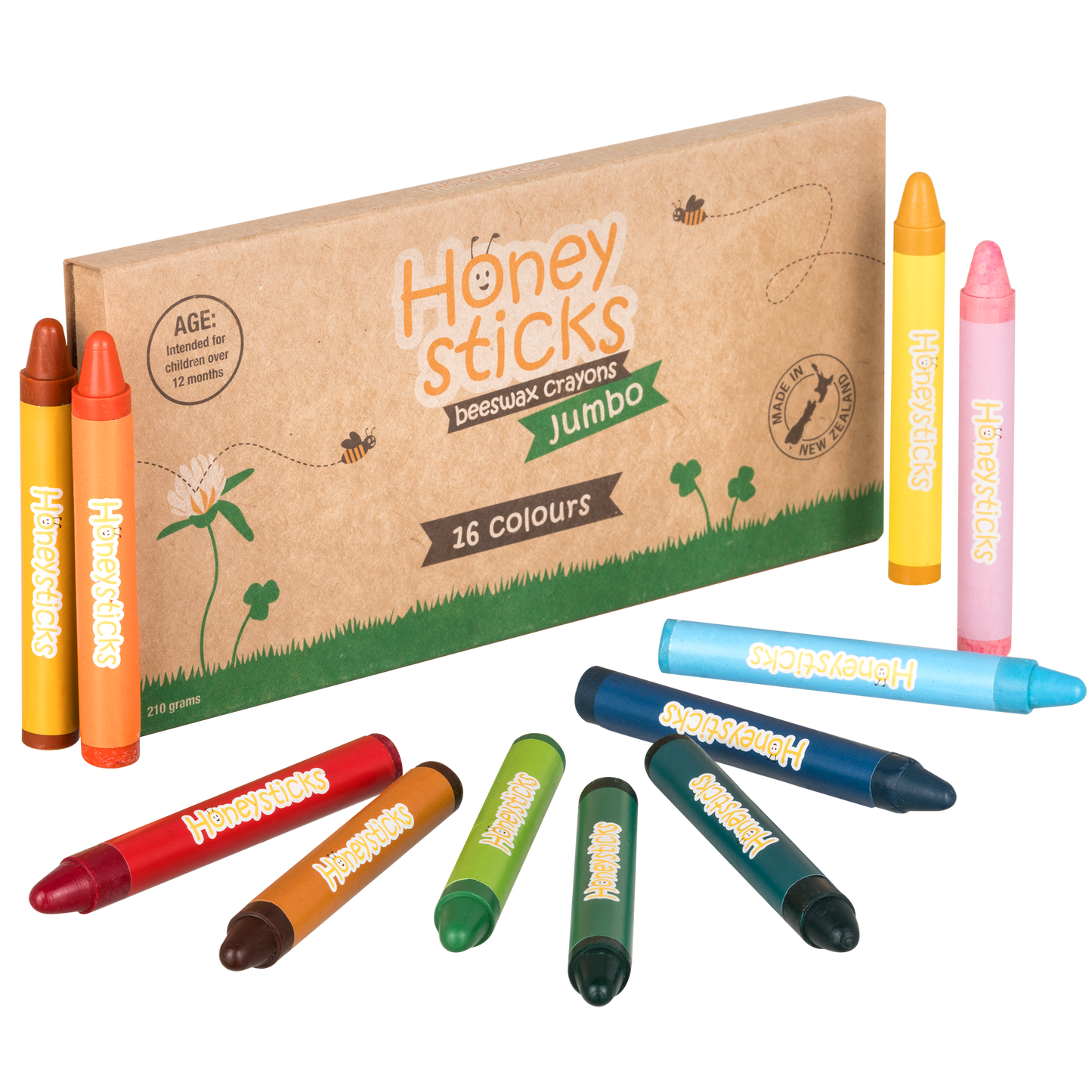 Honeysticks Jumbo's 16 Pack by Honeysticks USA