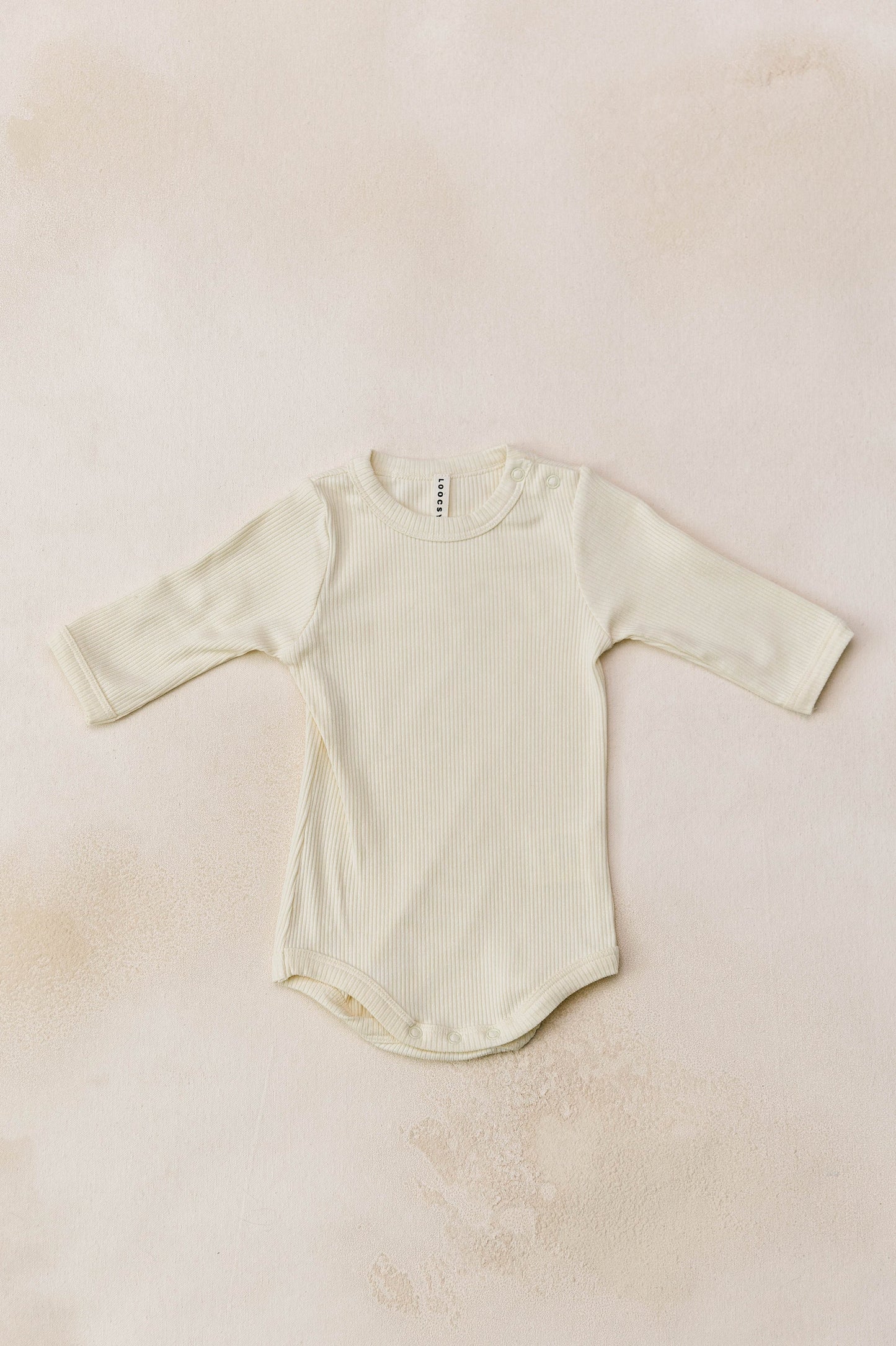 Long Sleeve Ribbed Onesie by Loocsy