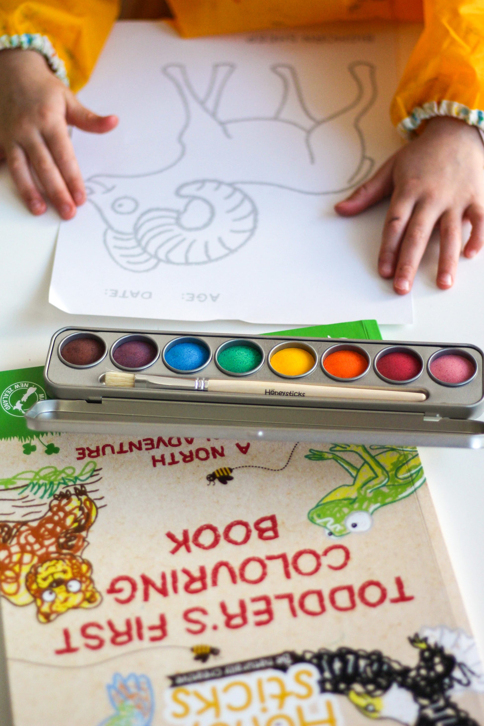The Busy Bee Coloring Set
