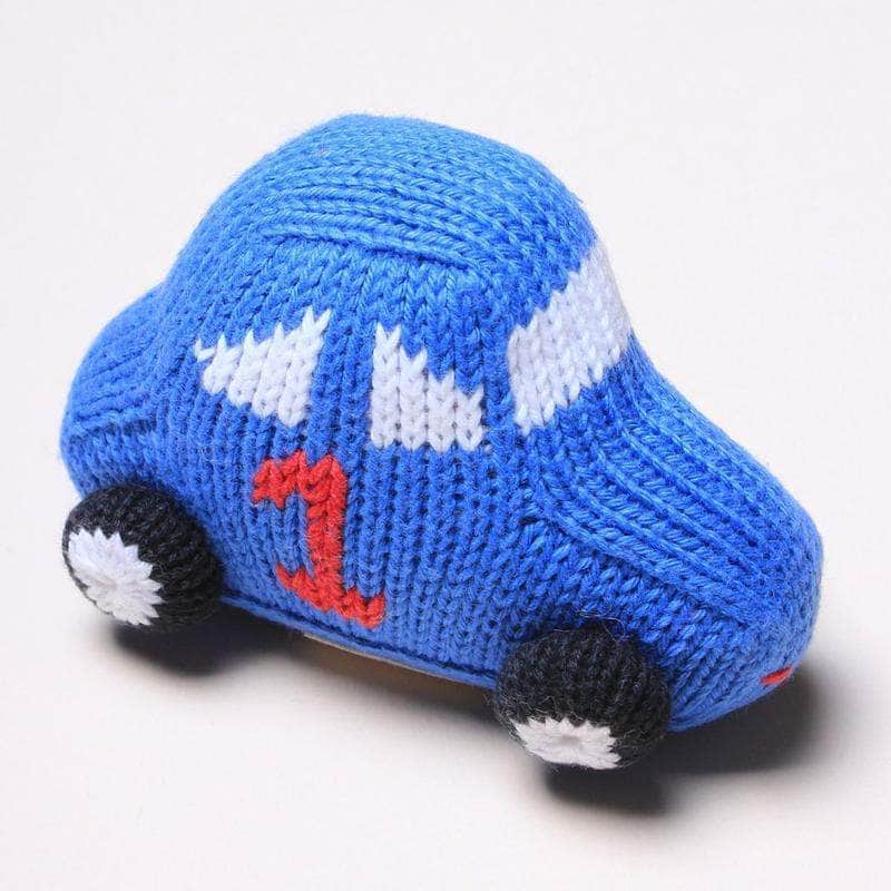 Organic Baby Gift Set - Newborn Rattle Toys | Car, Plane & Truck by Estella