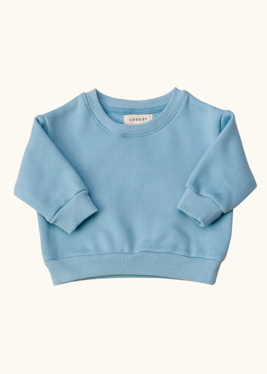 Blue Sky Sweatshirt by Loocsy - Mothership Milk