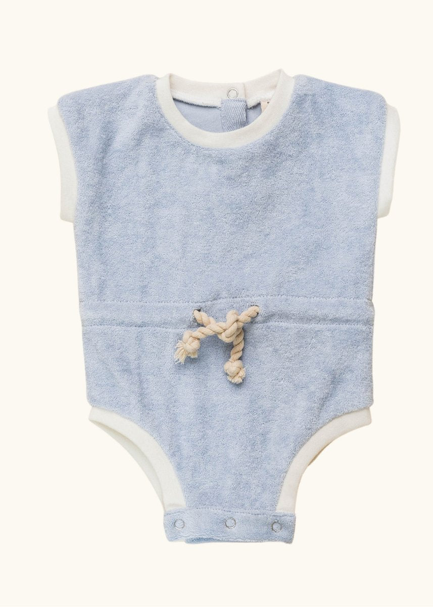 Bluebell Rope Tie Romper by Loocsy - Mothership Milk