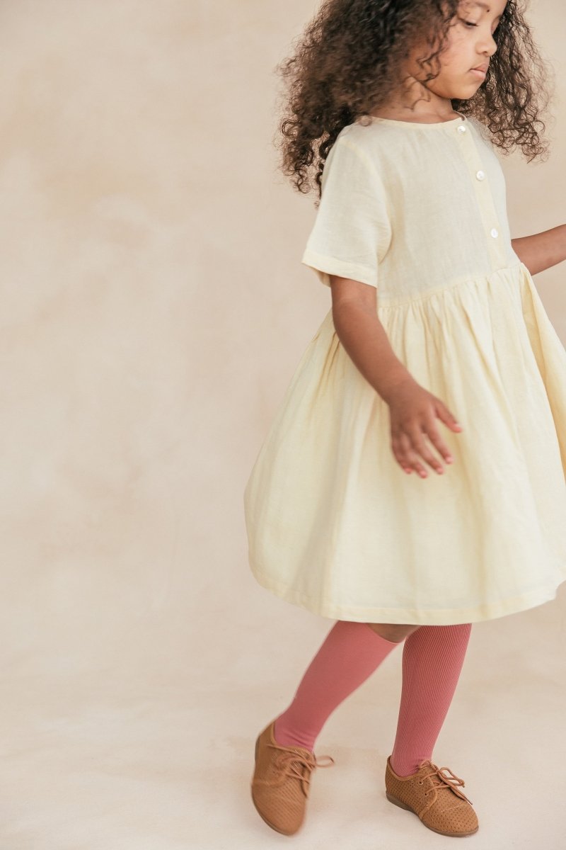 Buttercup Button Down Dress by Loocsy - Mothership Milk