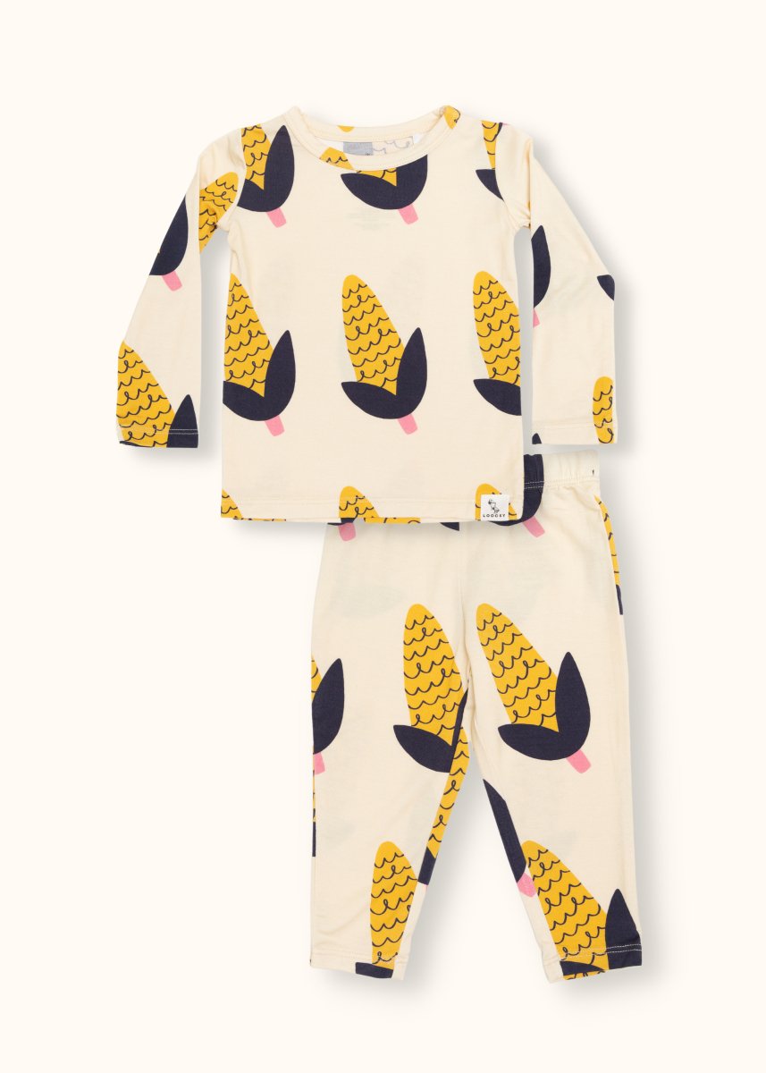 Corn Pajama Set by Loocsy - Mothership Milk