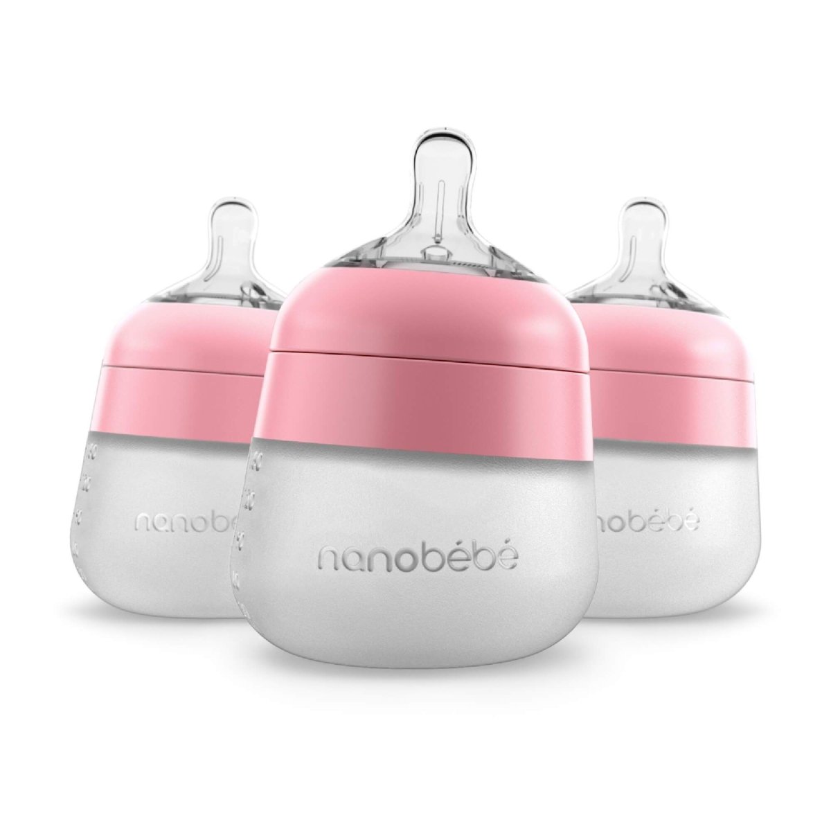 Flexy Silicone Baby Bottle - 5oz & 9oz by Nanobébé US - Mothership Milk