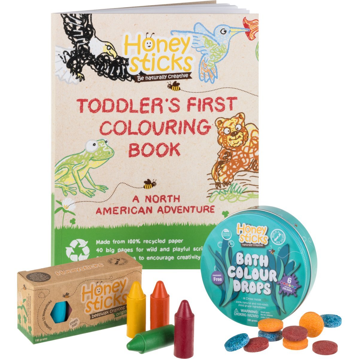 From Land to Sea Coloring Set by Honeysticks USA - Mothership Milk