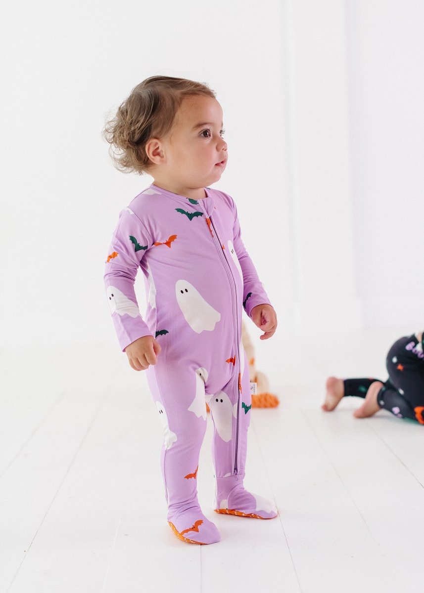 Ghost Footie Pajama by Loocsy - Mothership Milk